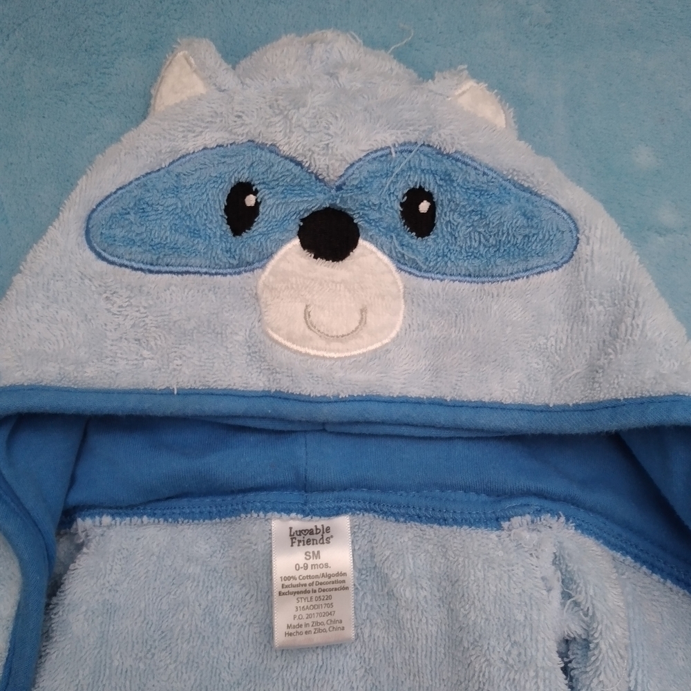 Animal towel for child
